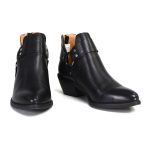 Milwaukee Leather MBL9443 Women’s Sleek Black Classic Harness Ring Fashion Shoes - Image 2