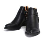 Milwaukee Leather MBL9443 Women’s Sleek Black Classic Harness Ring Fashion Shoes - Image 3