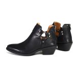 Milwaukee Leather MBL9443 Women’s Sleek Black Classic Harness Ring Fashion Shoes - Image 5