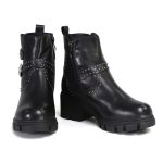 Milwaukee Leather Women’s Siren Premium Black Studded Fashion Boots w/ Side Zippers MBL9446 - Image 9