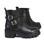 Milwaukee Leather Women’s Siren Premium Black Studded Fashion Boots w/ Side Zippers MBL9446 - Image 8