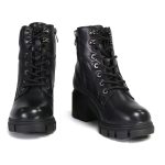 Milwaukee Leather Women’s Garter Premium Black Lace-Up Fashion Motorcycle Boots MBL9447 - Image 9
