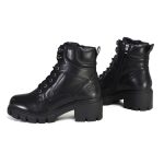Milwaukee Leather Women’s Garter Premium Black Lace-Up Fashion Motorcycle Boots MBL9447 - Image 5