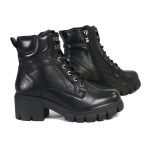 Milwaukee Leather Women’s Garter Premium Black Lace-Up Fashion Motorcycle Boots MBL9447 - Image 8