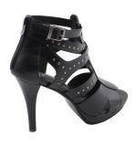 Milwaukee Leather MBL9452 Women’s Black Stiletto Heeled Fashion Casual Sandals w/ Studded Ankle Straps - Image 8