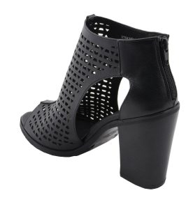 Milwaukee Leather MBL9453 Women’s Black Mesh Open-Toe Platform Fashion Casual Heeled Sandals with Buckle Strap - Image 8
