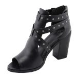 Milwaukee Leather MBL9454 Women’s Black Studded Strap Fashion Casual Sandal with Platform Heel - Image 6