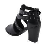 Milwaukee Leather MBL9454 Women’s Black Studded Strap Fashion Casual Sandal with Platform Heel - Image 7