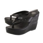 Milwaukee Leather MBL9460 Women’s Black Wedge Fashion Casual Sandals with Studded Straps - Image 9