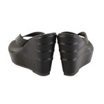 Milwaukee Leather MBL9460 Women’s Black Wedge Fashion Casual Sandals with Studded Straps - Image 2