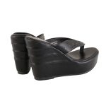 Milwaukee Leather MBL9460 Women’s Black Wedge Fashion Casual Sandals with Studded Straps - Image 6