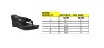 Milwaukee Leather MBL9460 Women’s Black Wedge Fashion Casual Sandals with Studded Straps - Image 3