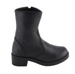 Milwaukee Leather MBL9480 Women’s Premium Black ‘Super Clean’ Motorcycle Fashion Riding Boots with Side Zippers - Image 10