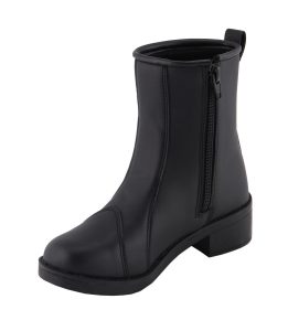 Milwaukee Leather MBL9485 Women’s Premium Black Leather ‘Clean Riding’ Motorcycle Fashion Rider Boots with Toe Cap - Image 8