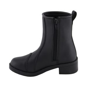 Milwaukee Leather MBL9485 Women’s Premium Black Leather ‘Clean Riding’ Motorcycle Fashion Rider Boots with Toe Cap - Image 7