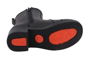 Milwaukee Leather MBL9485 Women’s Premium Black Leather ‘Clean Riding’ Motorcycle Fashion Rider Boots with Toe Cap - Image 3