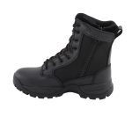 Milwaukee Leather MBL9495 Women Black Leather Tactical Boots with Side Zipper - Image 5