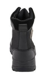 Milwaukee Leather MBL9495 Women Black Leather Tactical Boots with Side Zipper - Image 7