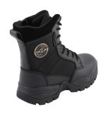 Milwaukee Leather MBL9495 Women Black Leather Tactical Boots with Side Zipper - Image 8
