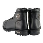 Milwaukee Leather MBM100W Men’s Black Leather Wide-Width Lace-Up Motorcycle Boots with Side Zipper - Image 6