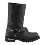 Milwaukee Leather Men’s Classic Harness 11-Inch Motorcycle Boots – Premium Cowhide, Wide-Width Sizes MBM131W - Image 10