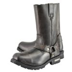 Milwaukee Leather Men’s Distressed Brown Leather Wide Width 11-inch Square Toe Harness  Motorcycle Boots MBM9005W - Image 5