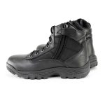 Milwaukee Leather Men’s 6-inch Black Leather Swat Style-Tactical Lace-Up Biker Boots w/ Side Zippers MBM9011 - Image 7