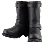 Milwaukee Leather Men’s Black Leather Wide-Width 11-Inch Classic Engineer Motorcycle Boots MBM9020W - Image 5