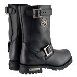 Milwaukee Leather Men’s Black 11-Inch Classic Engineer Motorcycle Leather Boots MBM9020 - Image 9