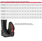 Milwaukee Leather Men’s Black Leather Harness Motorcycle Boots with Braid and Riveted Details MBM9025 - Image 3
