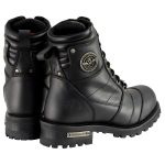Milwaukee Leather Classic Men’s Black Leather Wide-Width 8-inch Lace-Up Logger Biker Boots MBM9030W - Image 9
