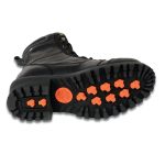 Milwaukee Leather Men’s Classic Black Leather 8-inch Lace-Up Logger Motorcycle Rider Boots MBM9030 - Image 4