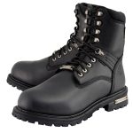 Milwaukee Leather Men’s Black Wide Width 7-inch Lace to Toe Full-Waterproof Leather Boots MBM9036WP - Image 5