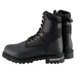 Milwaukee Leather Men’s Black Wide Width 7-inch Lace to Toe Full-Waterproof Leather Boots MBM9036WP - Image 6