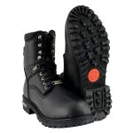 Milwaukee Leather Men’s Black Wide Width 7-inch Lace to Toe Full-Waterproof Leather Boots MBM9036WP - Image 10