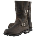 Milwaukee Leather MBM9063 Men’s Classic Distressed Brown Leather Motorcycle Engineer Riding Biker Boots - Image 8
