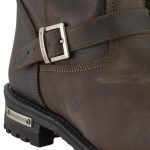 Milwaukee Leather MBM9063 Men’s Classic Distressed Brown Leather Motorcycle Engineer Riding Biker Boots - Image 11