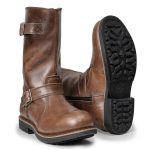 Milwaukee Leather MBM9064 Men’s Antique Brown Classic Engineer Motorcycle Riding Boots - Image 6