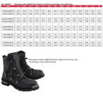 Milwaukee Leather MBM9075 Men’s Black Leather 6-inch Plain Toe Dual Zipper Motorcycle Rider Boots - Image 3