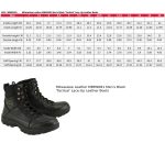 Milwaukee Leather MBM9081 Men’s Black Leather Military and Tactical Style Biker Riding Boots - Image 3