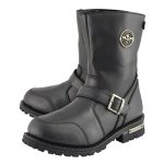 Milwaukee Leather MBM9090W Men’s Black Wide Width 9-Inch Classic Engineer Motorcycle Boots with Gear Shift Guard - Image 5