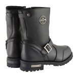 Milwaukee Leather MBM9090W Men’s Black Wide Width 9-Inch Classic Engineer Motorcycle Boots with Gear Shift Guard - Image 8