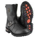 Milwaukee Leather MBM9090W Men’s Black Wide Width 9-Inch Classic Engineer Motorcycle Boots with Gear Shift Guard - Image 10