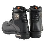 Milwaukee Leather Men’s Black Leather Wide Width 6-Inch Lace-Up Logger Waterproof Motorcycle Boots MBM9096WP - Image 10