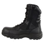 Milwaukee Leather MBM9100 Men’s Black Tactical Leather Boots with Composite Toe - Image 2