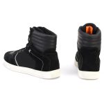 Milwaukee Leather MBM9101 Men’s Black Leather and Suede Reinforced Street Riding Shoes with Ankle Support - Image 9