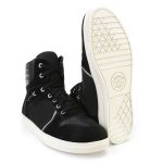 Milwaukee Leather MBM9101 Men’s Black Leather and Suede Reinforced Street Riding Shoes with Ankle Support - Image 4