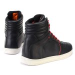 Milwaukee Leather MBM9102 Men’s Black Leather with Red Shoe Lace Reinforced Street Riding Shoes w/ Ankle Support - Image 14