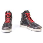 Milwaukee Leather MBM9103 Men’s Vintage Leather Brown w/ Red Laces High-Top Reinforced Street Riding Casual Shoes - Image 13