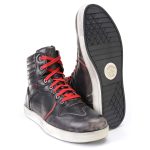 Milwaukee Leather MBM9103 Men’s Vintage Leather Brown w/ Red Laces High-Top Reinforced Street Riding Casual Shoes - Image 10